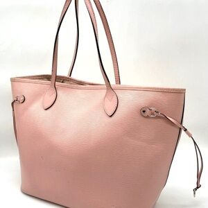 Louis Vuitton Epi Rose Pink Neverfull MM / with Pouch
